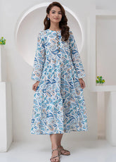 Mahroo Digital Printed Lawn 1 Piece Stitched Kurti MMCS25K&G D-MAXI-006